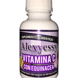 VITAMINA C CON EQUINACEA 200 TAB ALEXYESSY NATURAL