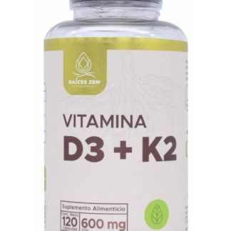 VITAMINA D3 K2 120 CAP RAICES ZEN