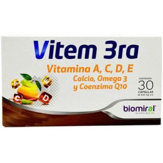VITEM 3RA 30 CAPS BIOMIRAL