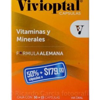 VIVIOPTAL 30 CAPS CON 15 CAPS DE REGALO VIVIOPTAL