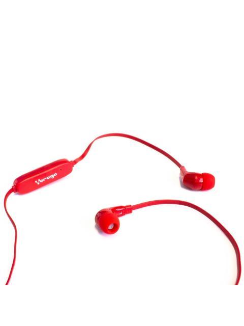 VORAGO AUDIFONOS INTRAURICULARES CON MICROFONO 103 INALAMBRICO BLUETOOTH ROJO