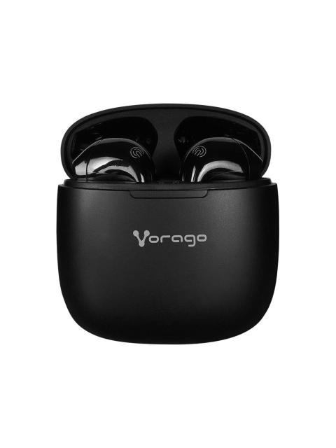VORAGO AUDIFONOS INTRAURICULARES CON MICROFONO ESB-305 INALAMBRICO BLUETOOTH USB-C NEGRO