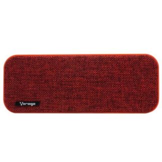 VORAGO BOCINA PORTATIL BSP-150 BLUETOOTH ALAMBRICO-INALAMBRICO 2.0 CANALES 6W RMS USB ROJO