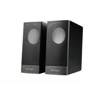 VORAGO BOCINAS PARA COMPUTADORA SPK-106 ALAMBRICO 2.0 2X 3W USB NEGRO