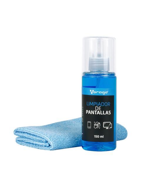 VORAGO LIMPIADOR DE PANTALLAS CLN-109 150ML - INCLUYE PANO DE MICROFIBRA