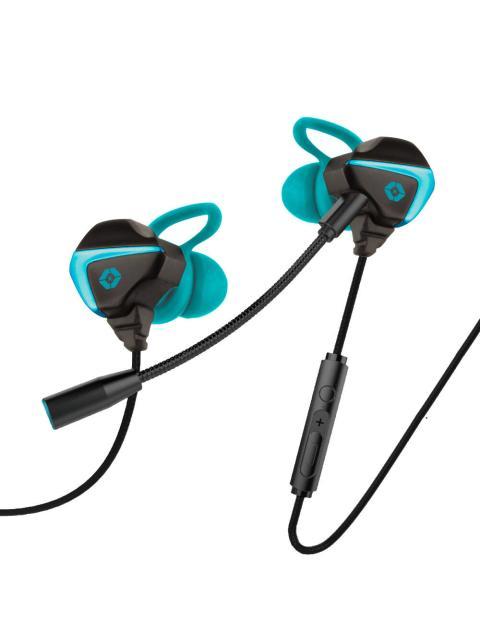 VORTRED AUDIFONOS GAMER WILKO ALAMBRICO 1.2 METROS 3.5MM NEGRO-AZUL