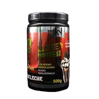 POLVO WHEY PROTEIN SABOR CHOCOLATE 500GR SUERO DE LECHE COLAGENO WK SPORT NUTRITION