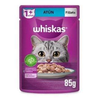 WHISKAS POUCH ATUN SOBRE DE 85 GR