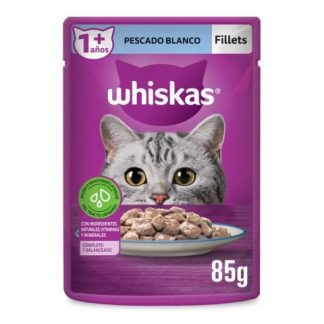 WHISKAS POUCH PESCADO SOBRE DE 85 GR