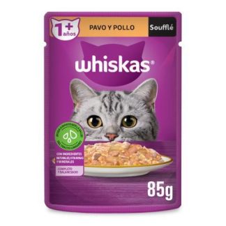 WHISKAS POUCH POLLO Y PAVO SOBRE DE 85 GR
