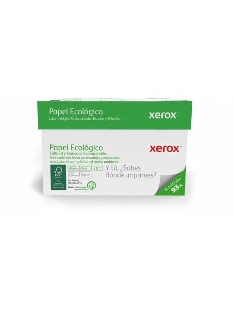 XEROX PAPEL ECOLOGICO OFICIO 93 BLANCURA