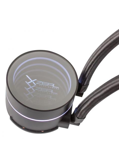 XZEAL XZ409 ENFRIAMIENTO LIQUIDO PARA CPU 1X 120MM 800 - 2200RPM NEGRO - ¡COMPRA Y RECIBE $50 DE SALDO DE REGALO EN TU PROXIMA COMPRA! - Image 3