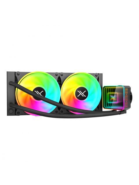 XZEAL XZ-412 ENFRIAMIENTO LIQUIDO PARA CPU 2X 120MM HASTA 2300RPM NEGRO
