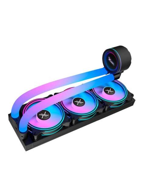 XZEAL XZCO414B ENFRIAMIENTO LIQUIDO PARA CPU 3X 120MM HASTA 1800RPM NEGRO