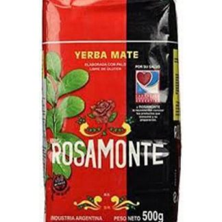 YERBA MATE HOJA 500 G ROSAMONTE