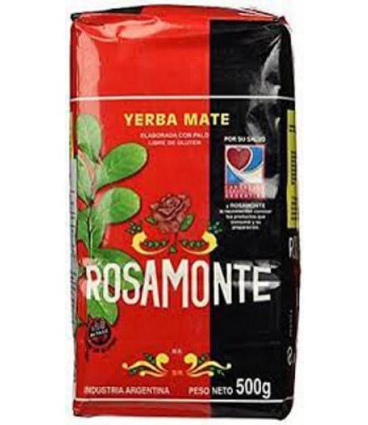 YERBA MATE HOJA 500 G ROSAMONTE