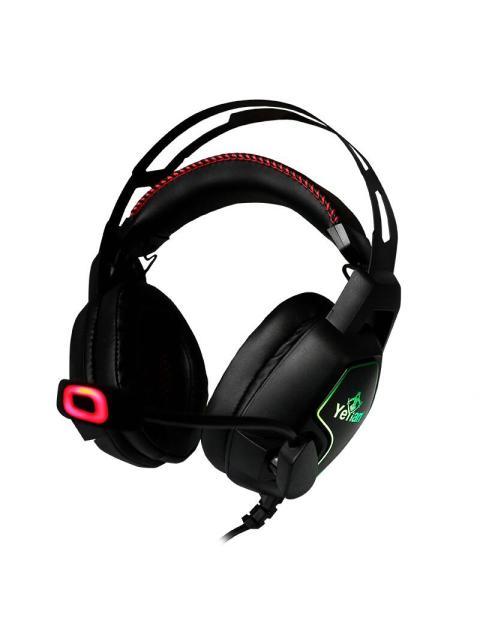 YEYIAN AUDIFONOS GAMER VICIOUS SERIE 3000 ALAMBRICO 2 METROS USB-3.5MM NEGRO