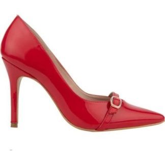 ZAPATILLA CHAROL ROJO MOLTO BELLO