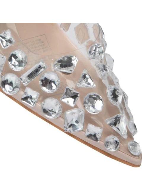 ZAPATILLA MICA CON PEDRERIA NEUTRAL THALIA SODI - Image 6