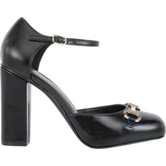 ZAPATILLA TACON ANCHO NEGRO SAO PAULO