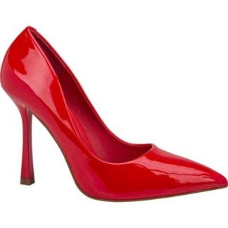 ZAPATILLA TACON ASIMETRICO ROJO THALIA SODI