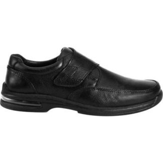 ZAPATO CASUAL CON VELCRO NEGRO FLEXI