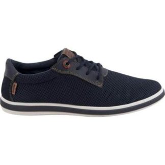 ZAPATO CASUAL DERBY AZUL LEVIS