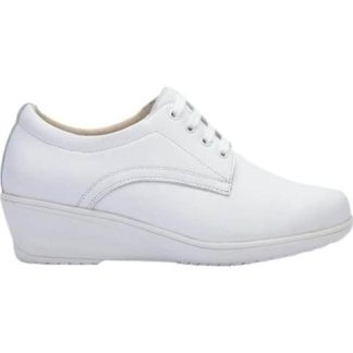 ZAPATO DE SERVICIO CON AGUJETA BLANCO SCHATZ COMFORT FLEX