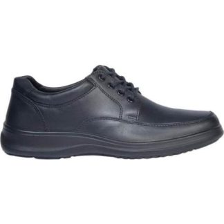 ZAPATO DERBY DE PIEL NEGRO FLEXI