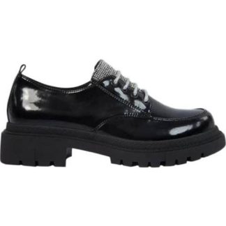 ZAPATO ESCOLAR CON PEDRERIA NEGRO VI LINE FASHION