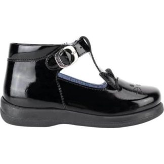 ZAPATO ESCOLAR DE PIEL NEGRO COLOSO