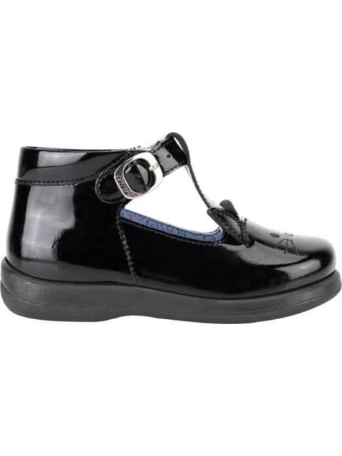 ZAPATO ESCOLAR DE PIEL NEGRO COLOSO