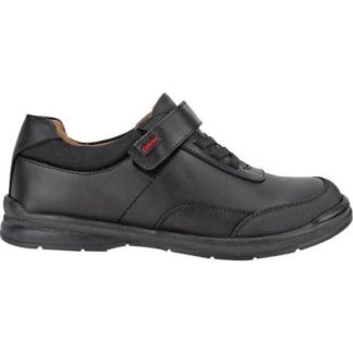 ZAPATO ESCOLAR DE PIEL NEGRO COLOSO