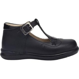 ZAPATO ESCOLAR DE PIEL NEGRO DOGI