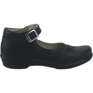 ZAPATO ESCOLAR DE PIEL NEGRO DOGI