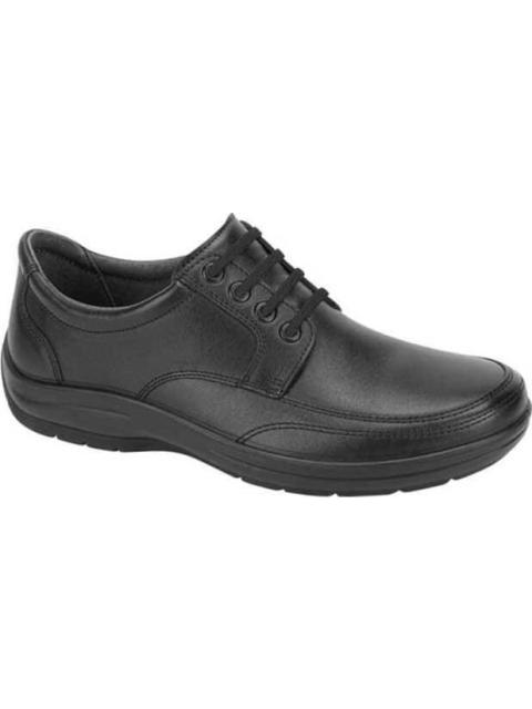 ZAPATO ESCOLAR DE PIEL NEGRO FLEXI