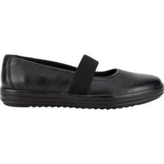 ZAPATO ESCOLAR DE PIEL NEGRO FLEXI