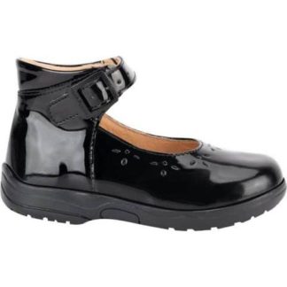 ZAPATO ESCOLAR DE PIEL NEGRO HUSH PUPPIES1