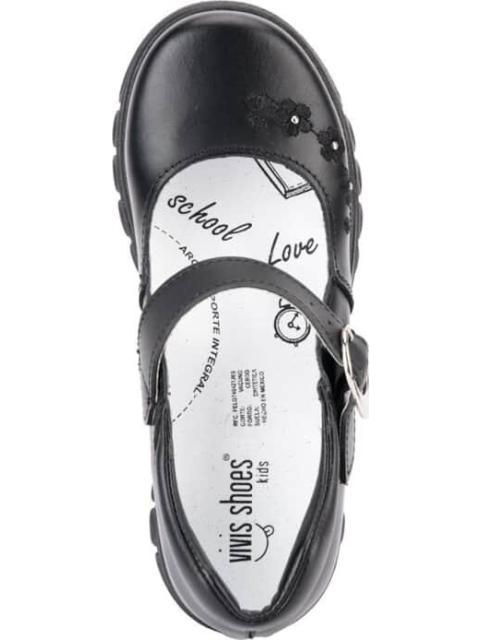 ZAPATO ESCOLAR DE PIEL NEGRO VIVIS SHOES KIDS - Image 3