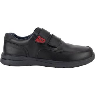 ZAPATO ESCOLAR DE PIEL NEGRO YU YIN