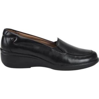 ZAPATO PIE DIEBETICO DE PIEL NEGRO SHOSH CONFORT