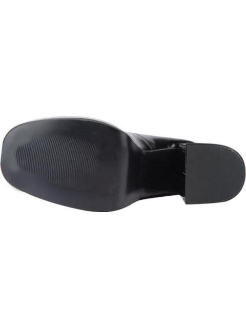 ZAPATO CHAROL TACON ANCHO NEGRO VI LINE FASHION - Image 4