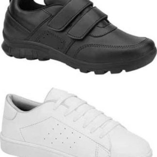 ZAPATO Y TENIS KIT ESCOLAR BLANCO/NEGRO MIRAGE