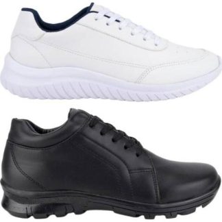 ZAPATO Y TENIS KIT ESCOLAR BLANCO/NEGRO MIRAGE