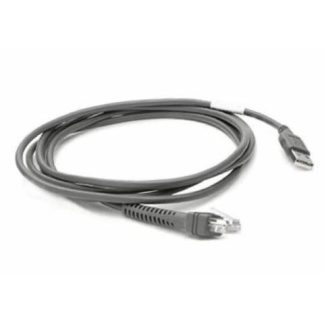 ZEBRA CABLE USB MACHO - EAS MACHO 2.1 METROS NEGRO