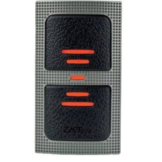 ZKTECO KR500 LECTOR ESCLAVO DE TARJETAS ID 125 KHZ- IP65- WIEGAND 26- LED INDICADOR DE ESTADO