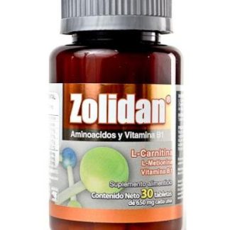 ZOLIDAN AMINOACIDOS Y VIT B1 30 TAB ZOLIDAN