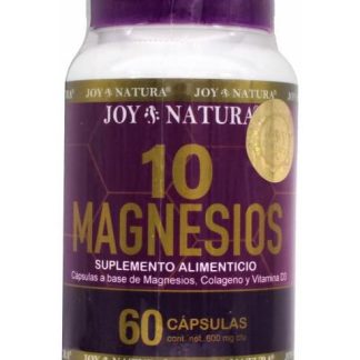 10 MAGNESIOS 60 CAP JOY NATURA