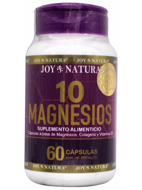 10 MAGNESIOS 60 CAP JOY NATURA