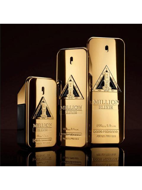 1 MILLON DE ELIXIR PACO RABANNE MASC EDP 200 ML - ORIGINAL - Imagen 8